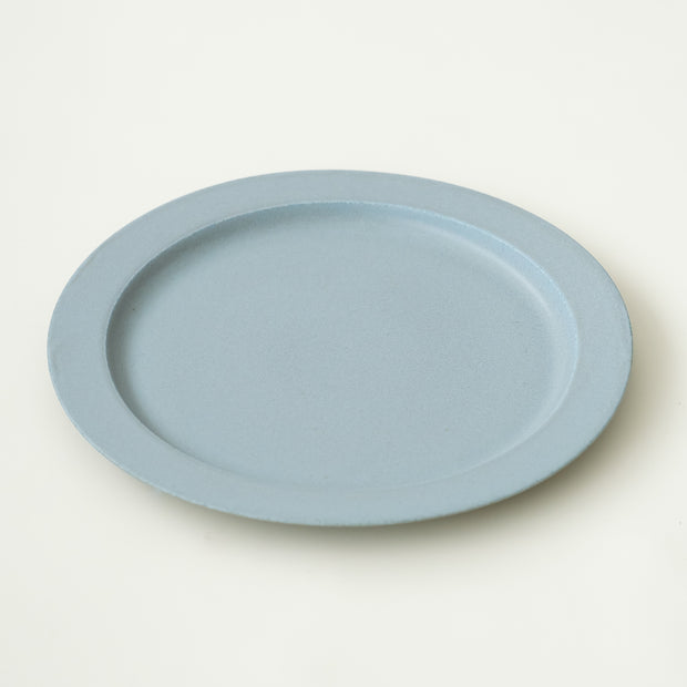 yumiko iihoshi porcelain unjour plate smoke blue
