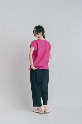 ヂェン先生の日常着 クロップドパンツ