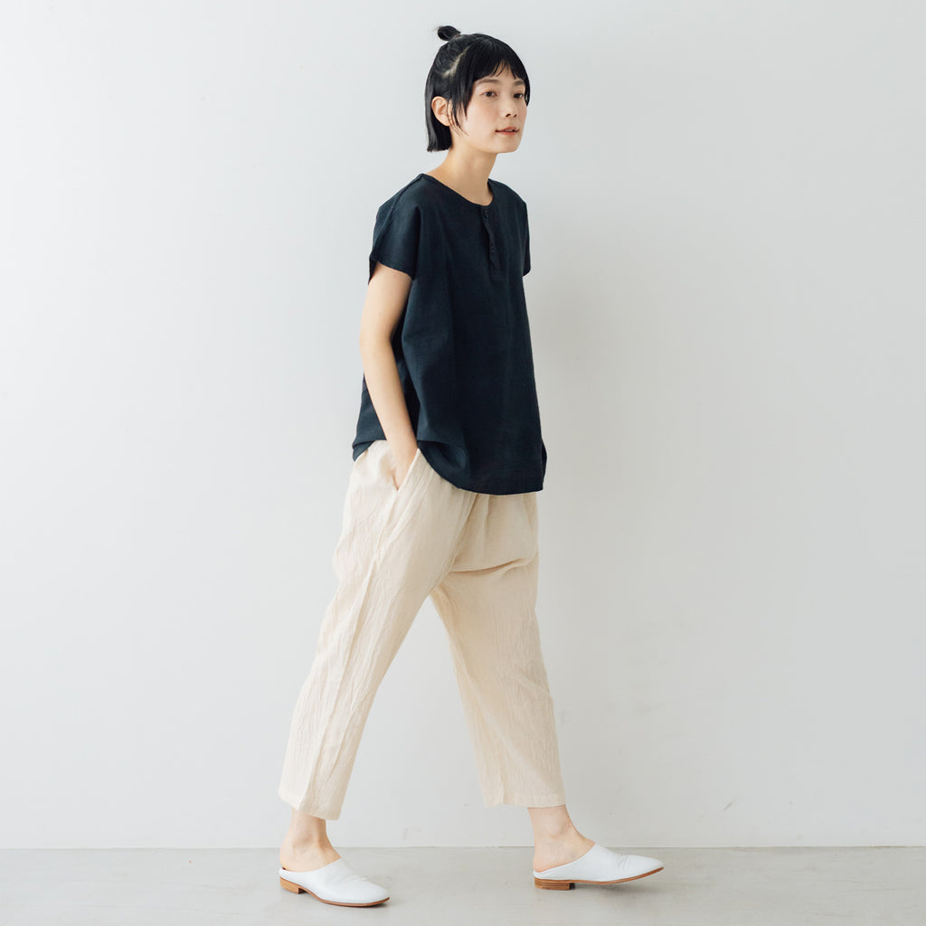 ヂェン先生の日常着 クロップドパンツ