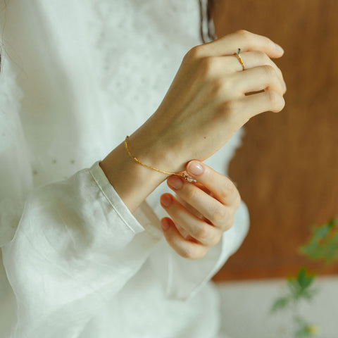 曉 ater her-kimer bracelet