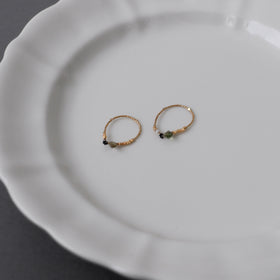 曉 ater tourmaline ring グリーン