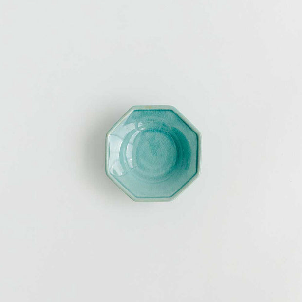 Awabi ware 八角豆皿