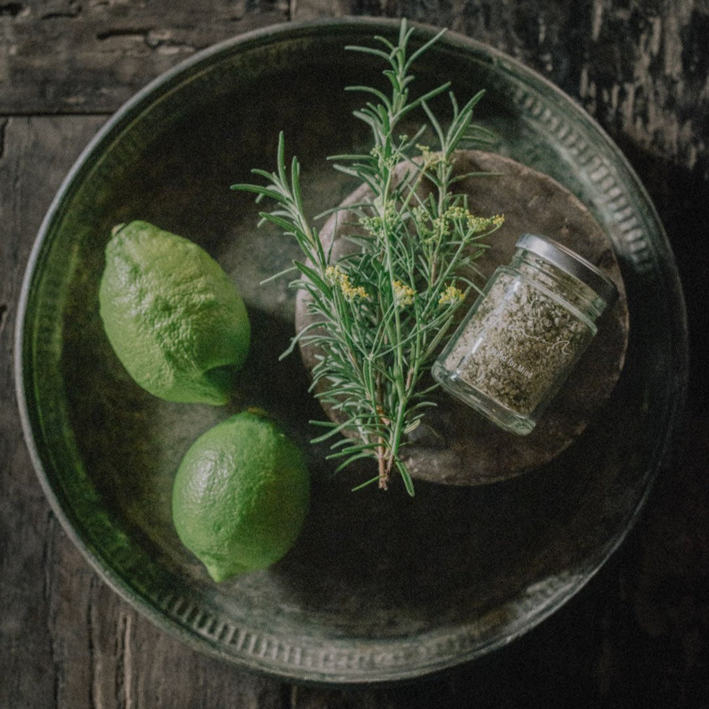 心に風 季節のハーブソルト Rosemary & Green Lemon *