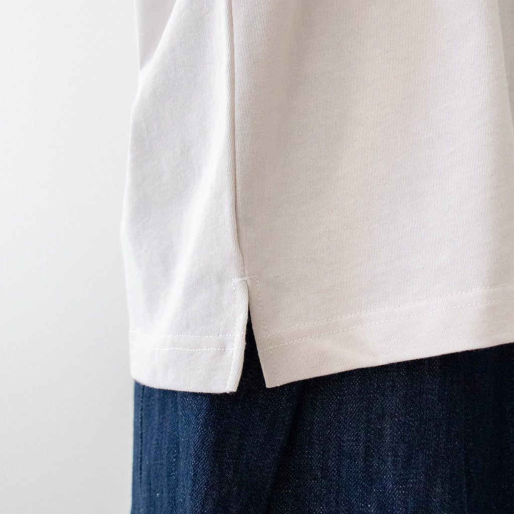 comm. arch. ハードリースパン コットン ショートスリーブTシャツ