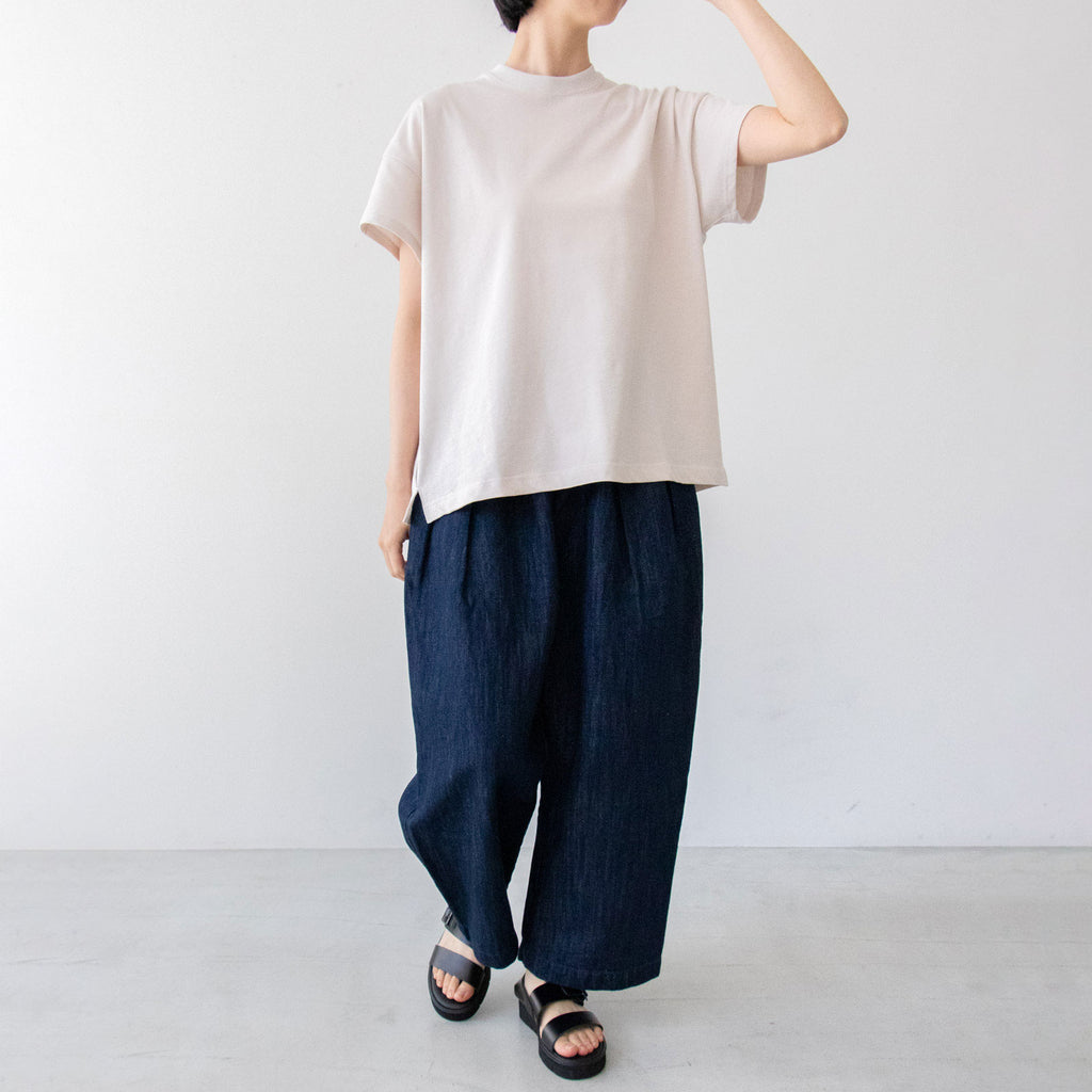 comm. arch. ハードリースパン コットン ショートスリーブTシャツ