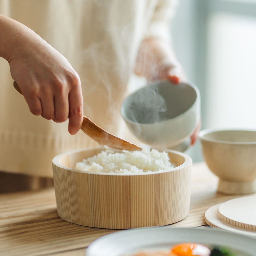 谷川木工芸 吉野杉のおひつと弁当箱 ［電子レンジ可］