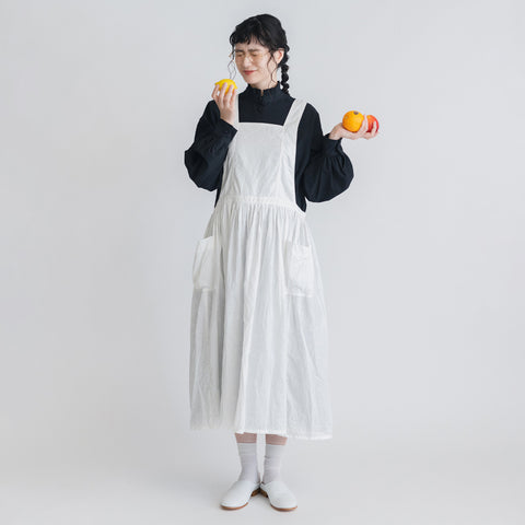 「くらすことの日常生活着」おめかしエプロン