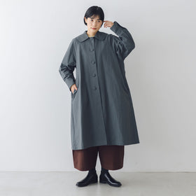 くらすこと ＋to クラシカルなコットンナイロンコート［予約／9月下旬お届け予定］