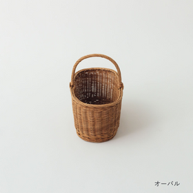 くらすことの生活道具 ラタンのバスケット