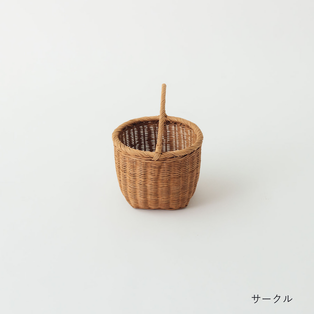 くらすことの生活道具 ラタンのバスケット