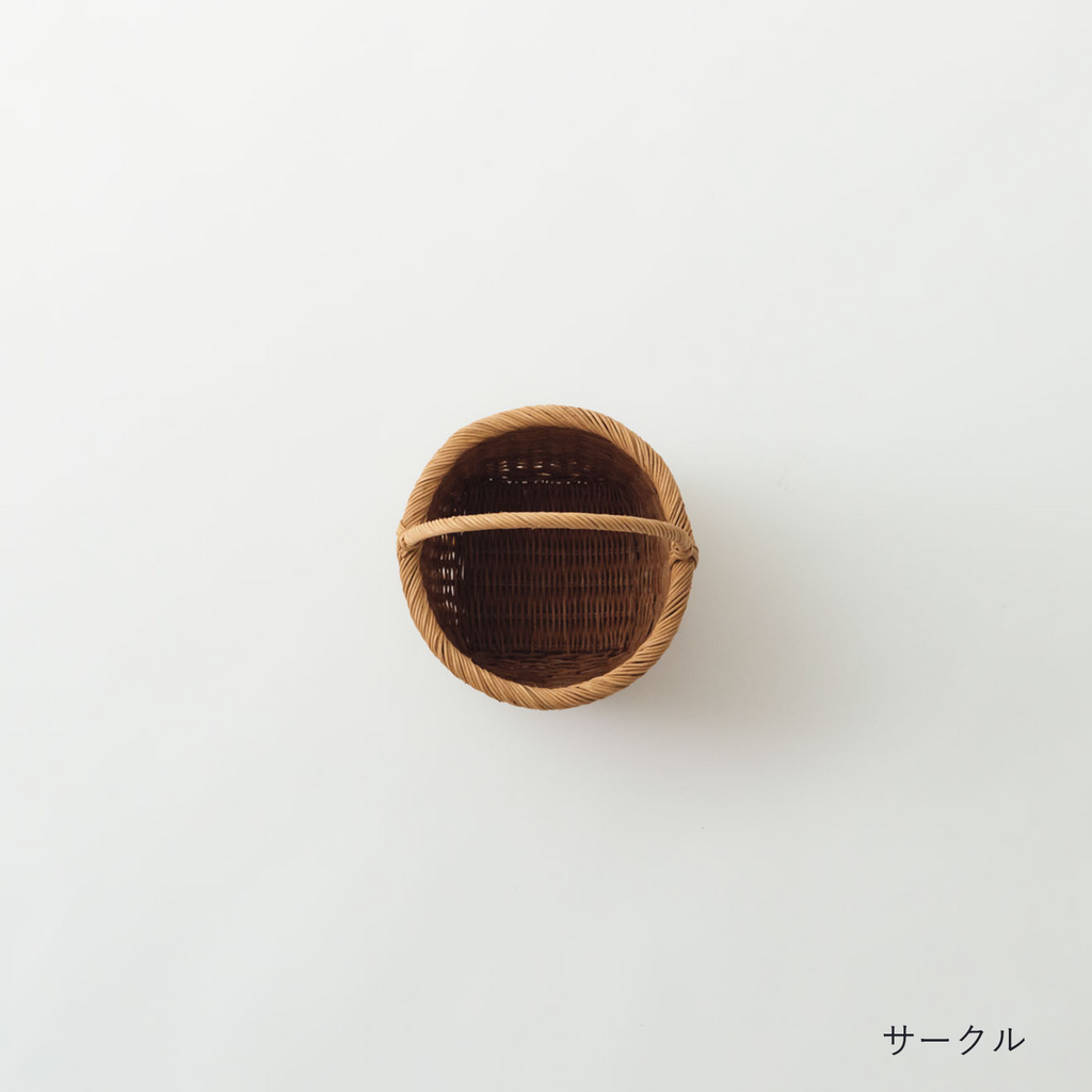 くらすことの生活道具 ラタンのバスケット