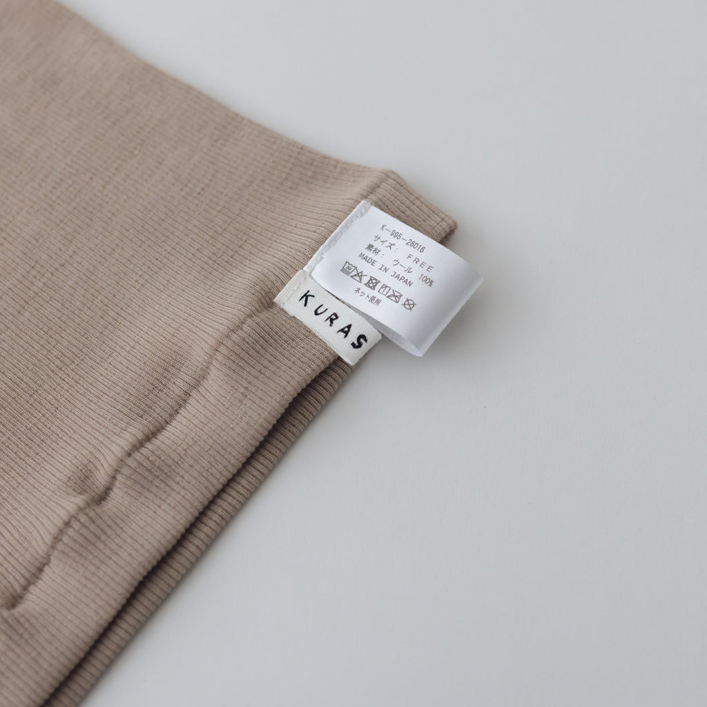 くらすこと しっとりなめらか、メリノウール100％長袖インナー
