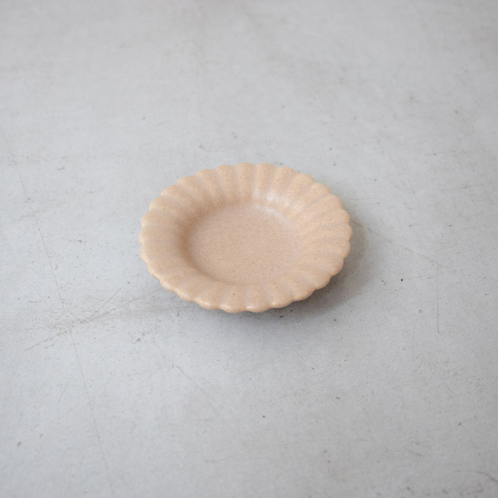 Awabi ware ひまわり豆皿