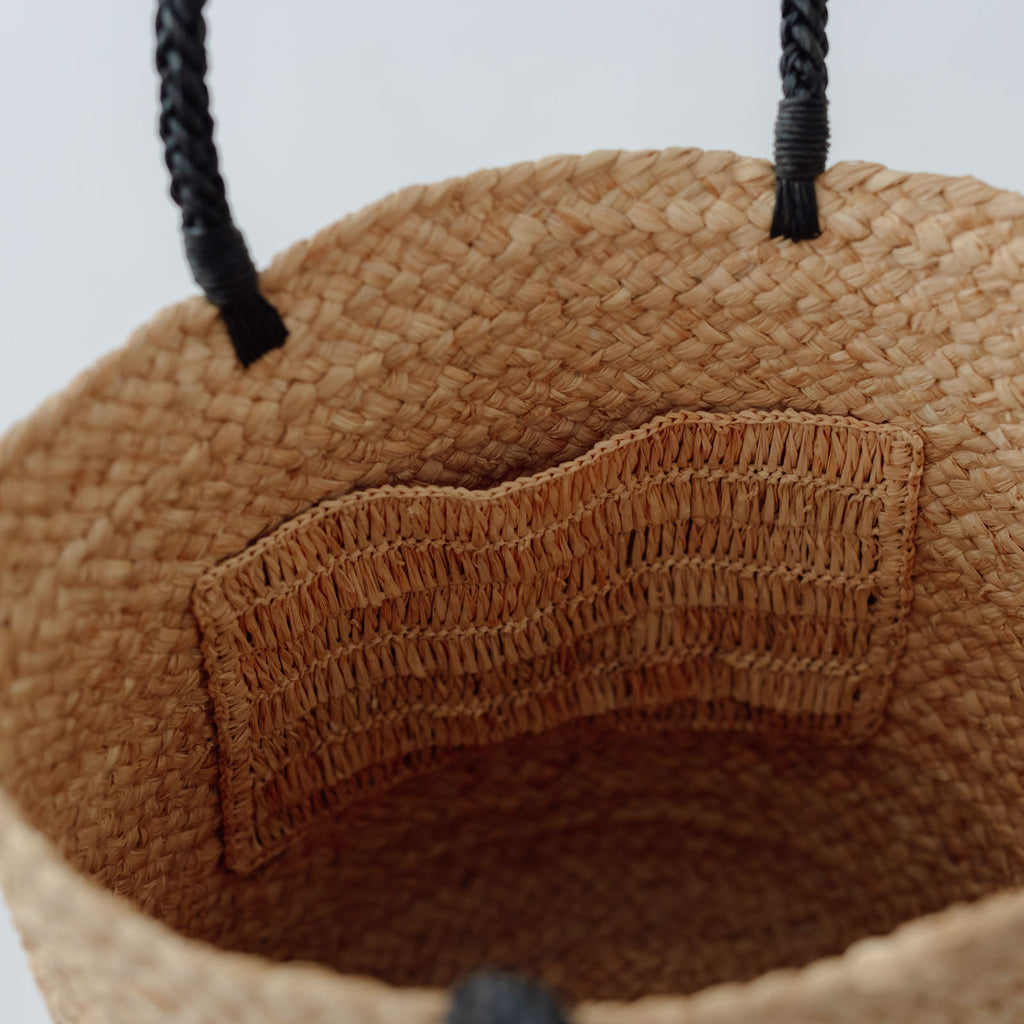 AMPIANA Peche bag Natural