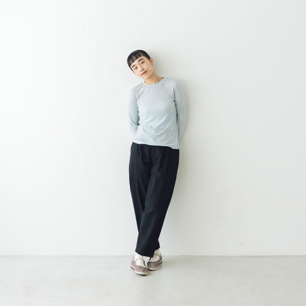 【SALE】 ROBE de PEAU クルーネックプルオーバー