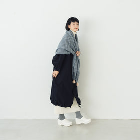 ROBE de PEAU ウールガーゼタッセルストール