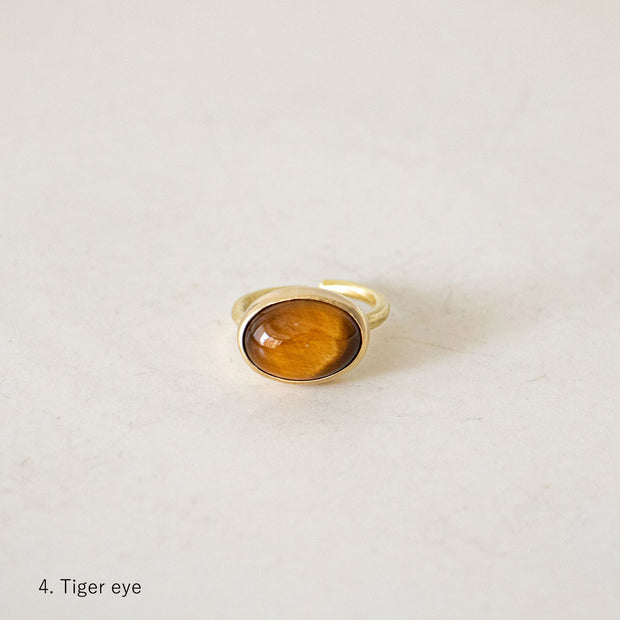SURUME. STONE RING