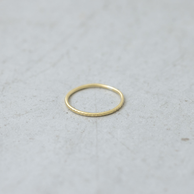 SURUME. Solid Texture Ring