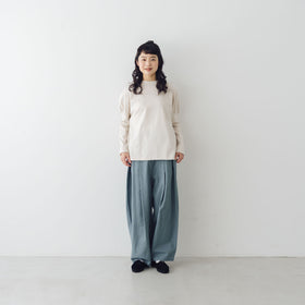 MAGALI コットンシルケット クラシックカットソー