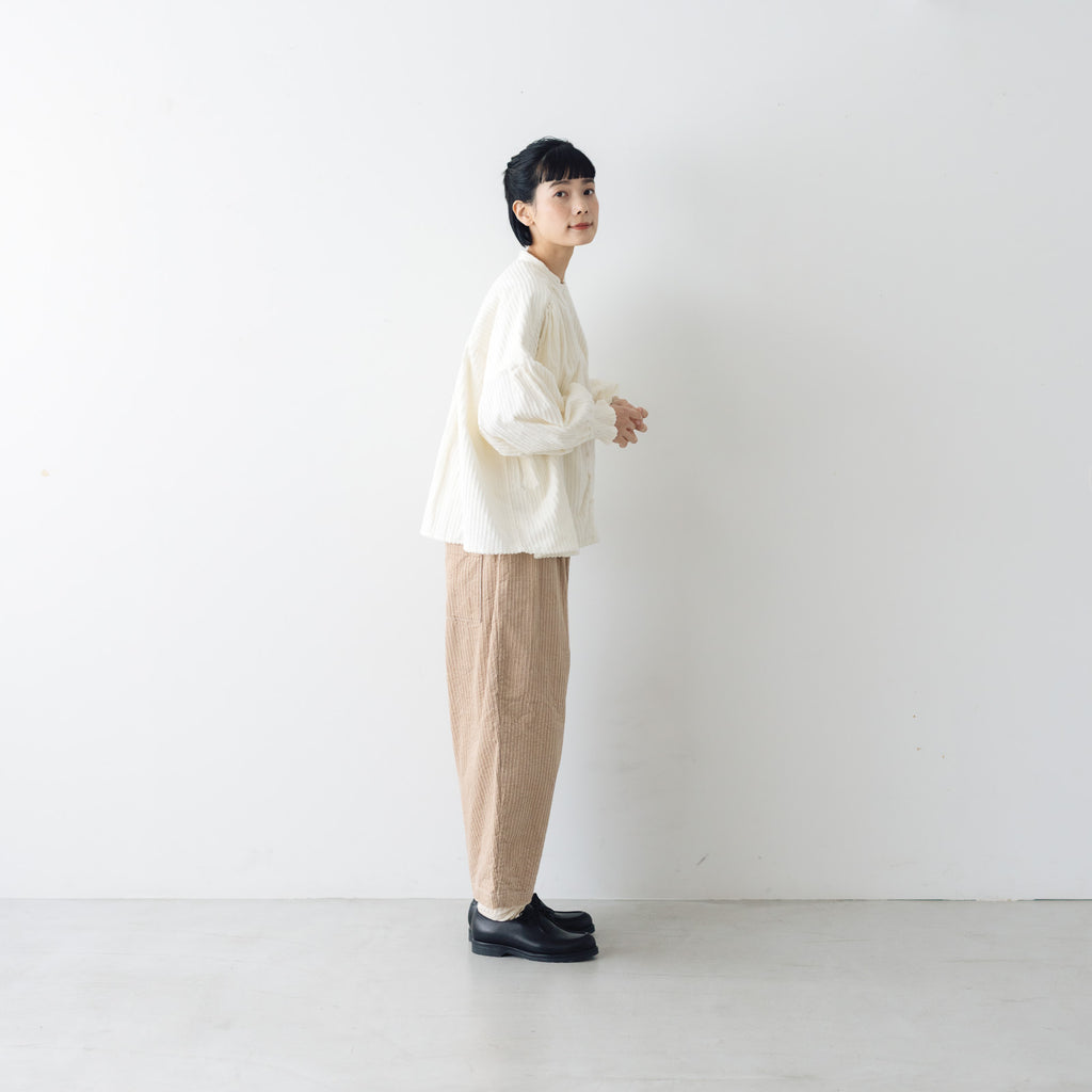 UNIVERSAL SEVEN 親子コーデュロイ ギャザーパンツ