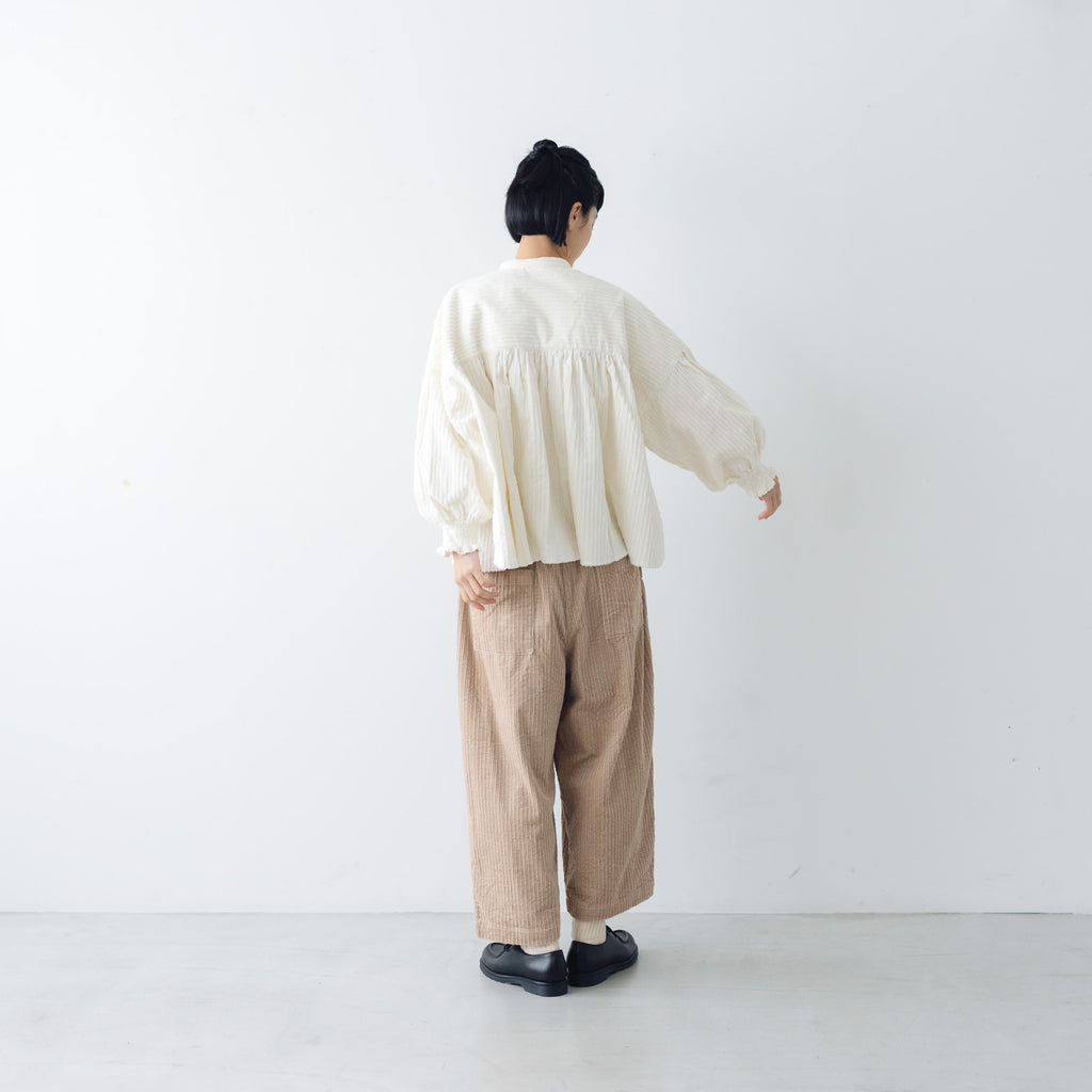 UNIVERSAL SEVEN 親子コーデュロイ ギャザーパンツ