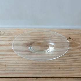 WASHIZUKA GLASS STUDIO dish clear