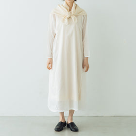 Yoli Cotton ramie scarf ベージュ