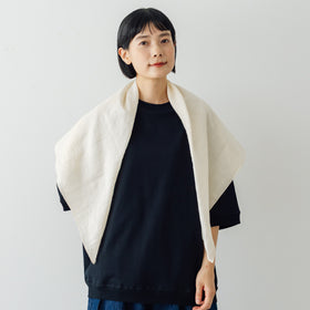 Yoli Cotton ramie scarf ベージュ
