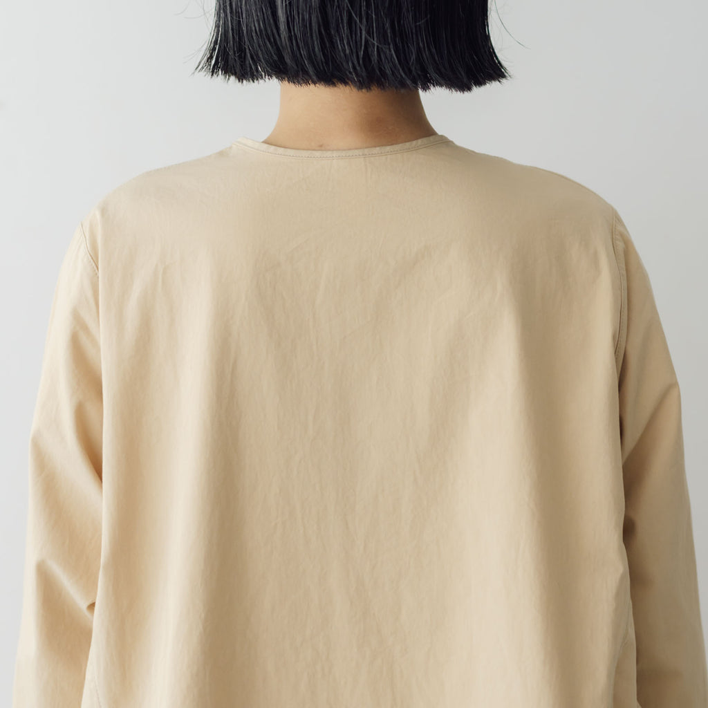 Yoli Cotton long simple coat