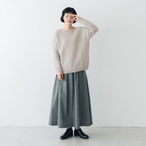 Yoli Check gather skirt
