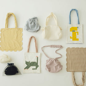 chitose.K patchwork bag
