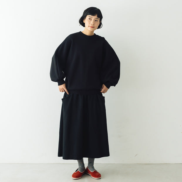 atelier naruse ウールポンチギャザースカート