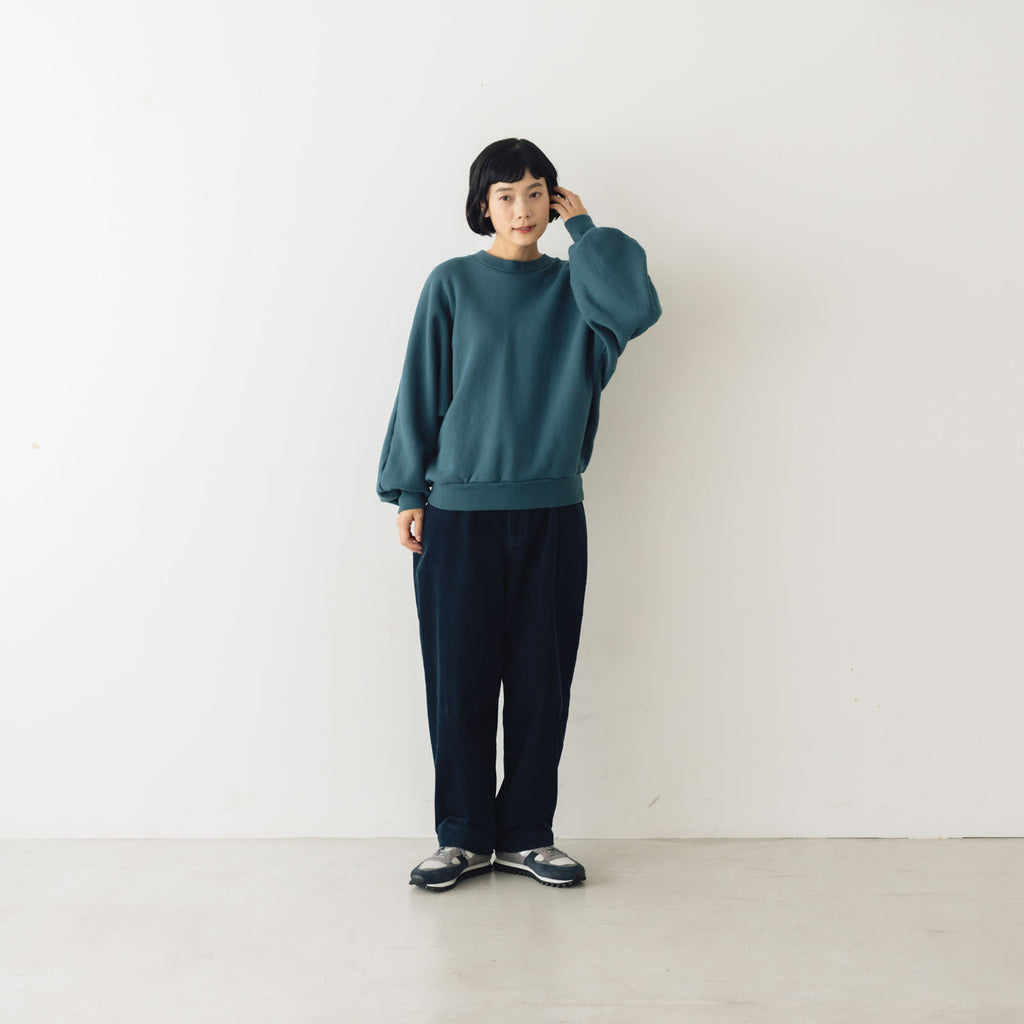 atelier naruse コットンフリースバルーンカットソー