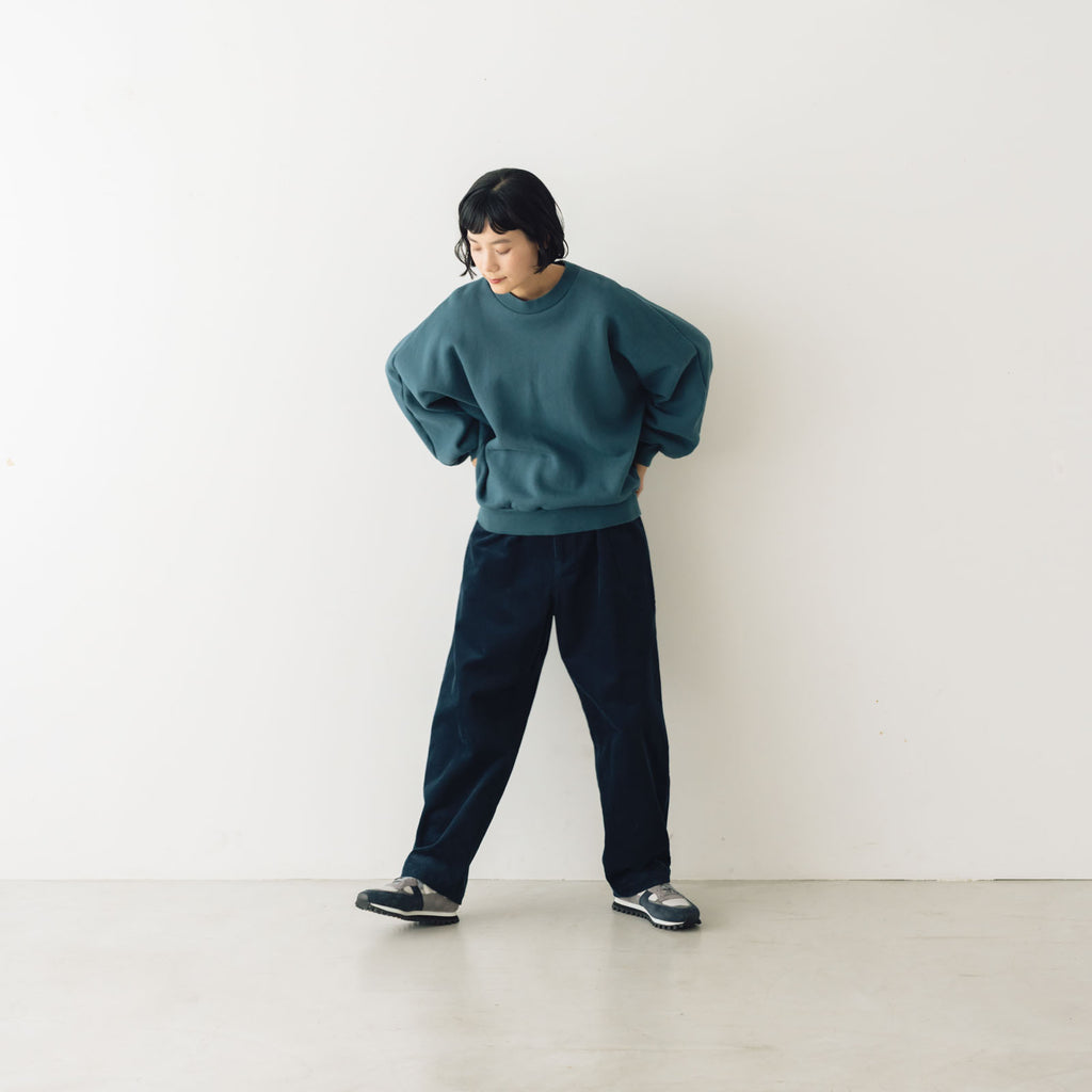 atelier naruse コットンフリースバルーンカットソー