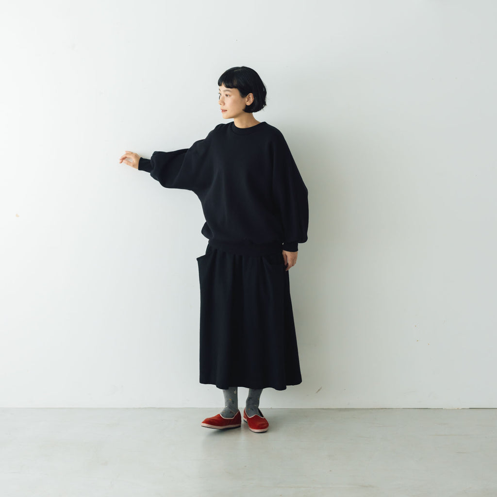 atelier naruse コットンフリースバルーンカットソー