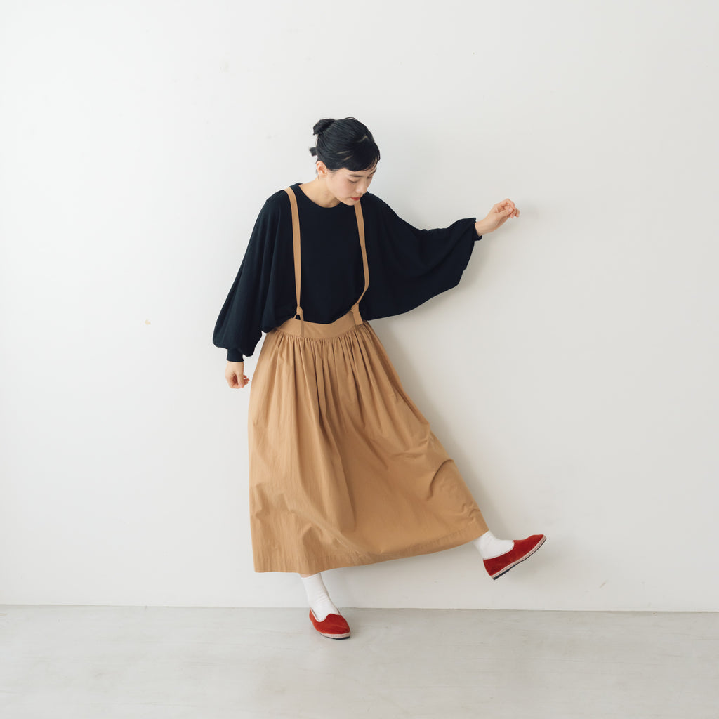 atelier naruse コットンスラブバルーンカットソー