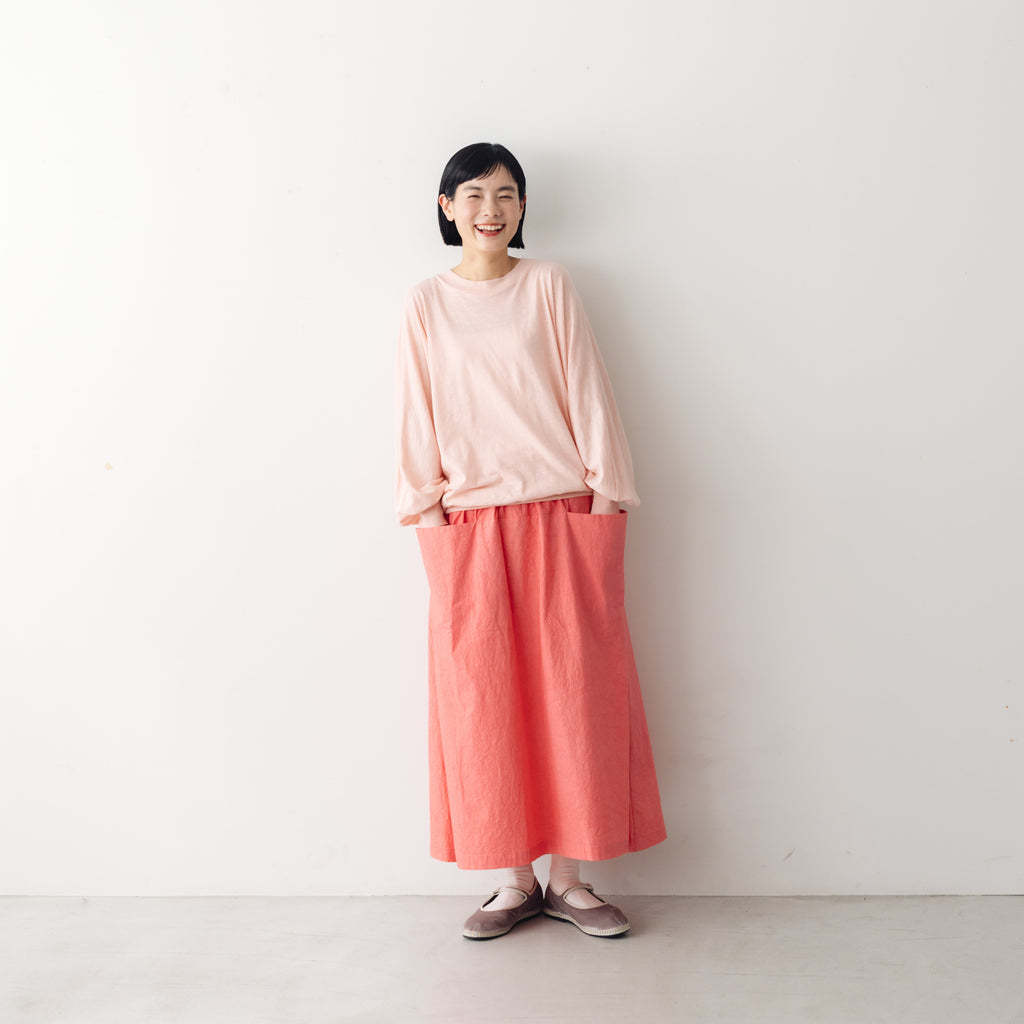 atelier naruse コットンスラブバルーンカットソー