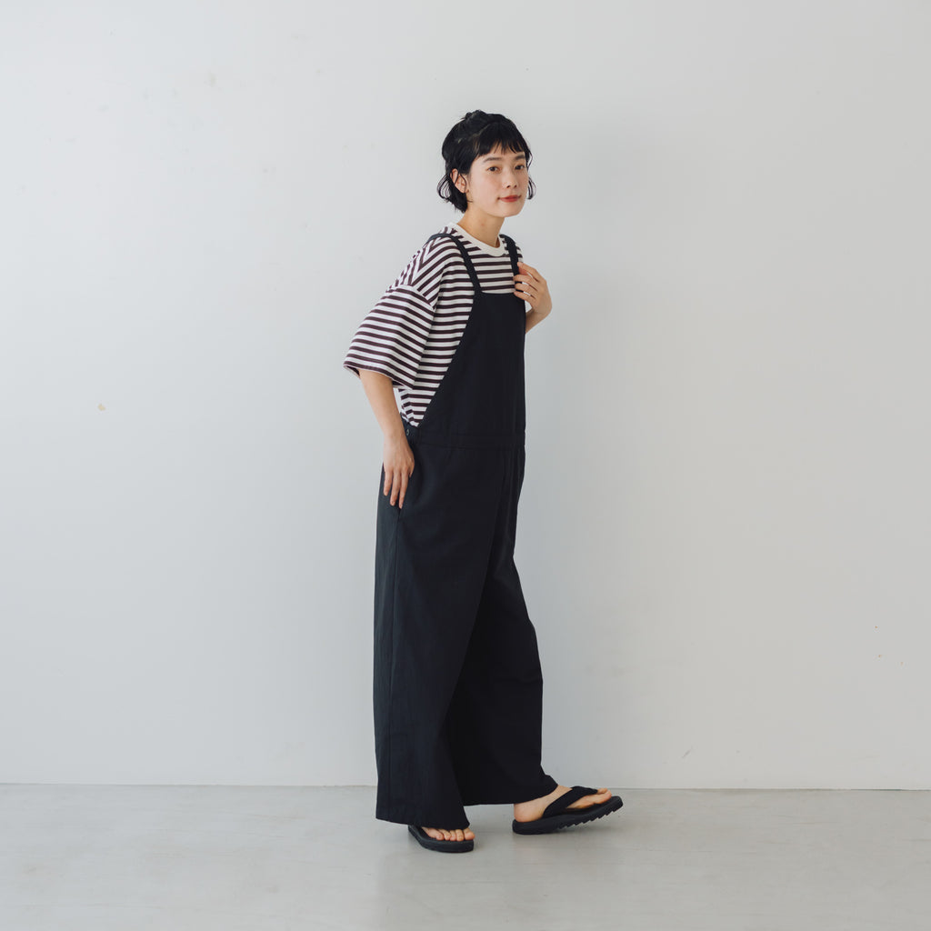 atelier naruse コットンボーダーカットソー（半袖）