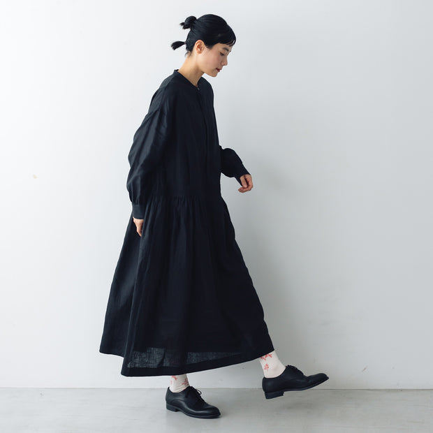 atelier naruse リネンシャツワンピース
