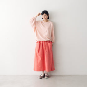 atelier naruse ダウンプルーフコットンカットインポケットスカート