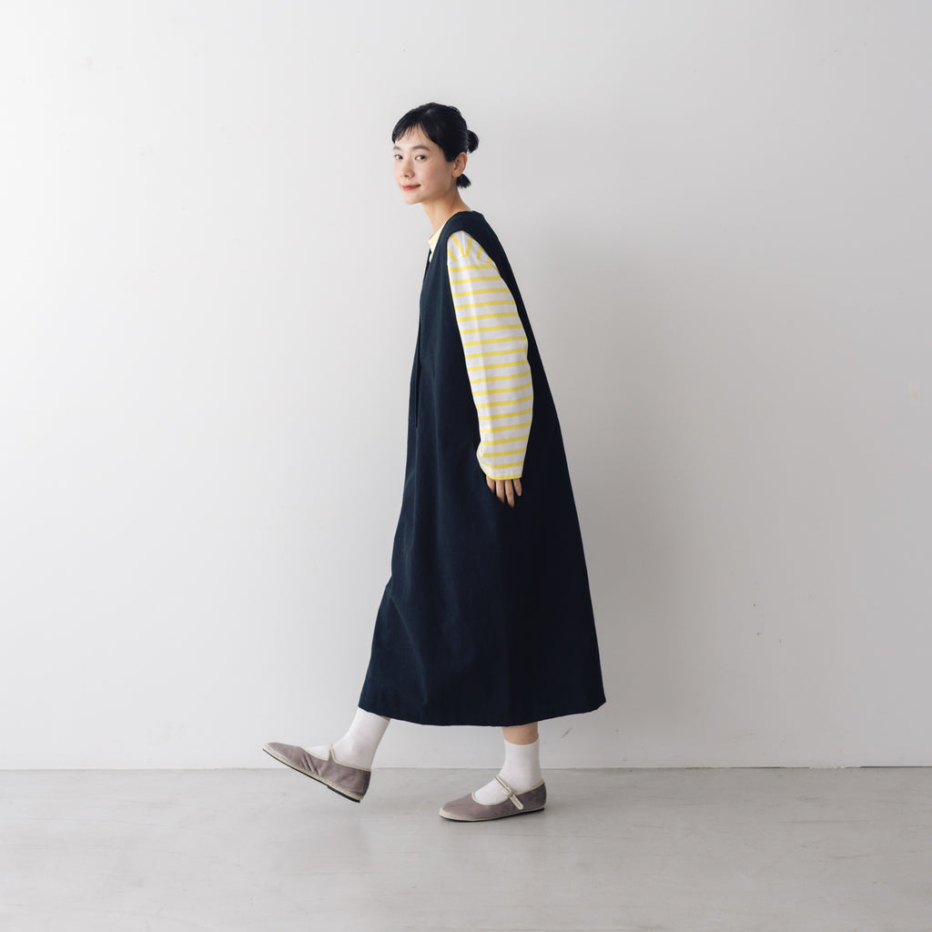 atelier naruse コットンボーダーカットソー ~＋homme~（長袖）