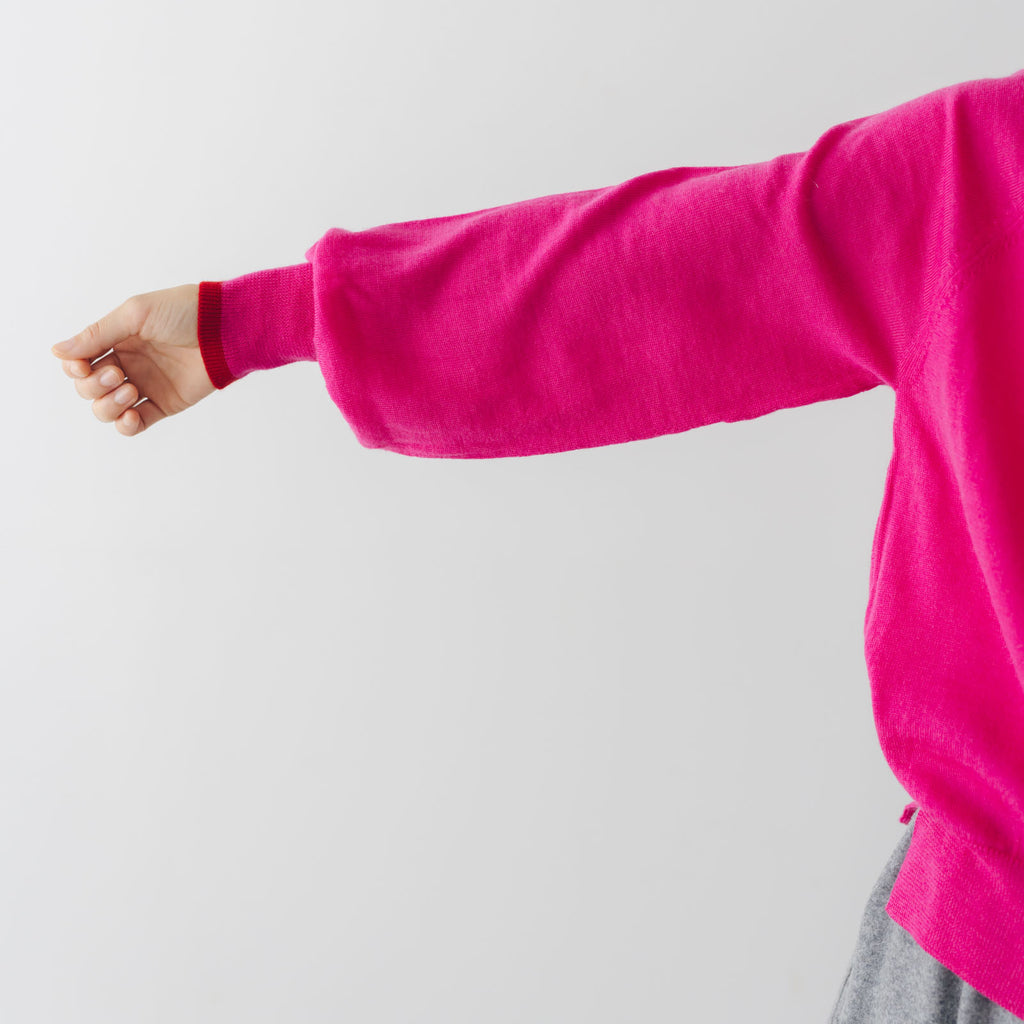 atelier naruse ウールタートルネックニットセーター