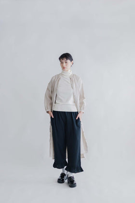 pot and tea ダブルガーゼのペチパンツ（フリル付き）
