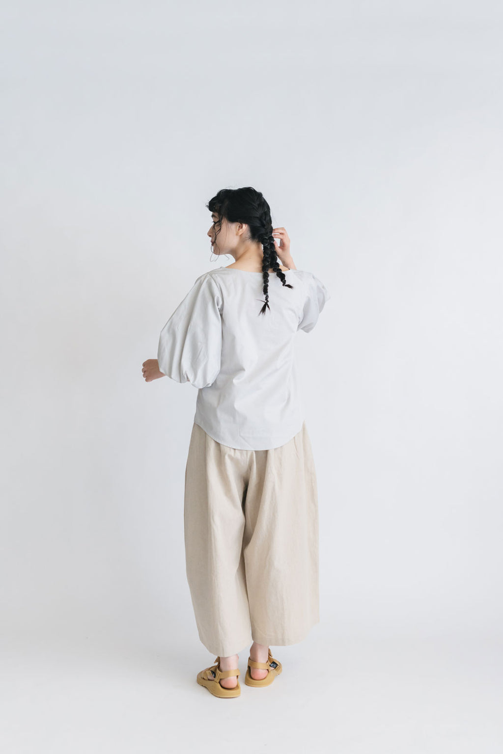 FRANCESCA AMAM LABEL リラックスパンツ