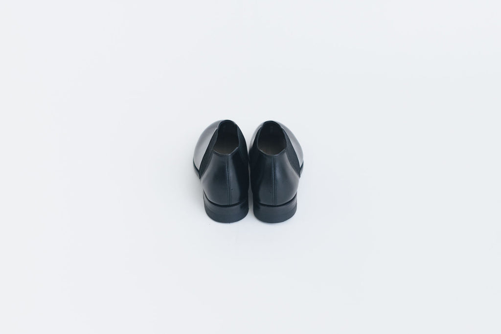 BEAUTIFUL SHOES MIDDLE-CUT SIDEGORE ブラック