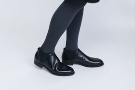 BEAUTIFUL SHOES MIDDLE-CUT SIDEGORE ブラック