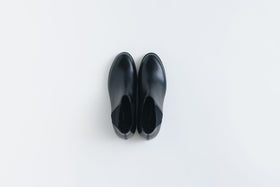 BEAUTIFUL SHOES MIDDLE-CUT SIDEGORE ブラック