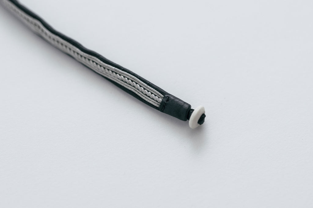 jitsu サーミブレスレット ブラック 0.8cm