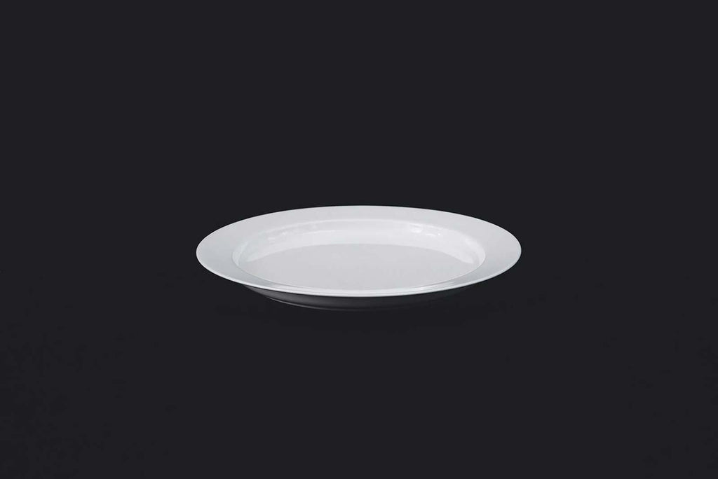 〈くらすこと別注〉yumiko iihoshi porcelain  unjour plate  ivory（つやあり）