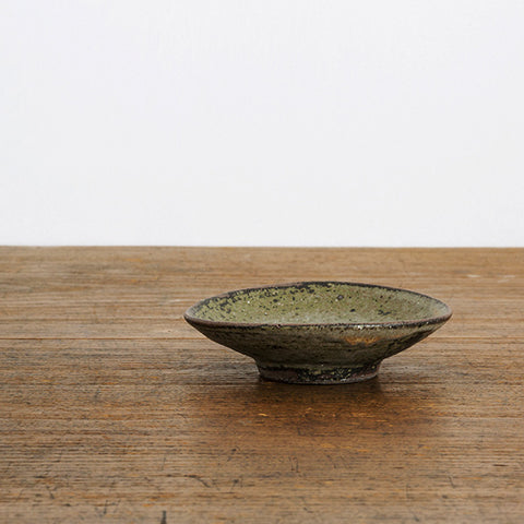 広川絵麻 豆皿 黒